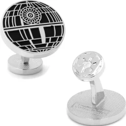 Star Wars Recessed Matte Death Star Cufflinks
