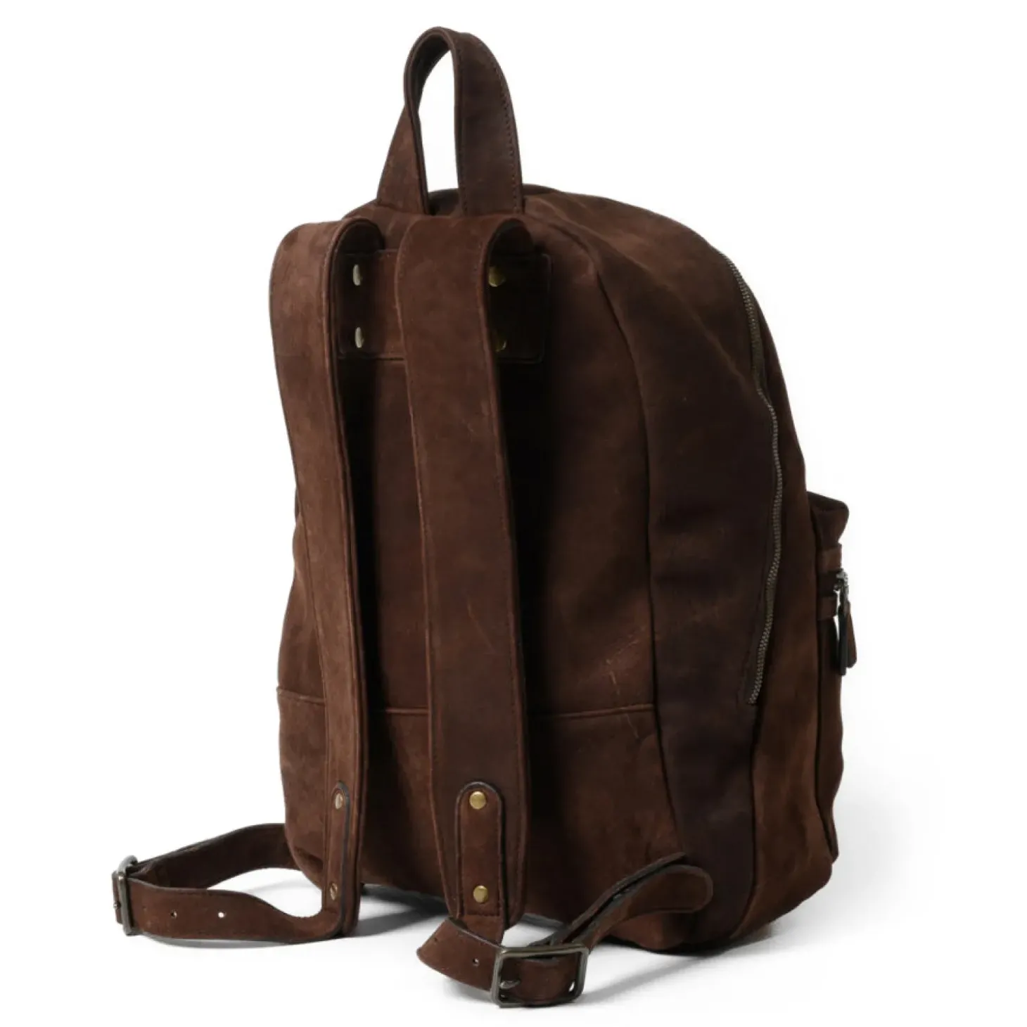 Moore & Giles RECLAIMED BACKPACK GRIFFIN CHOCOLATE