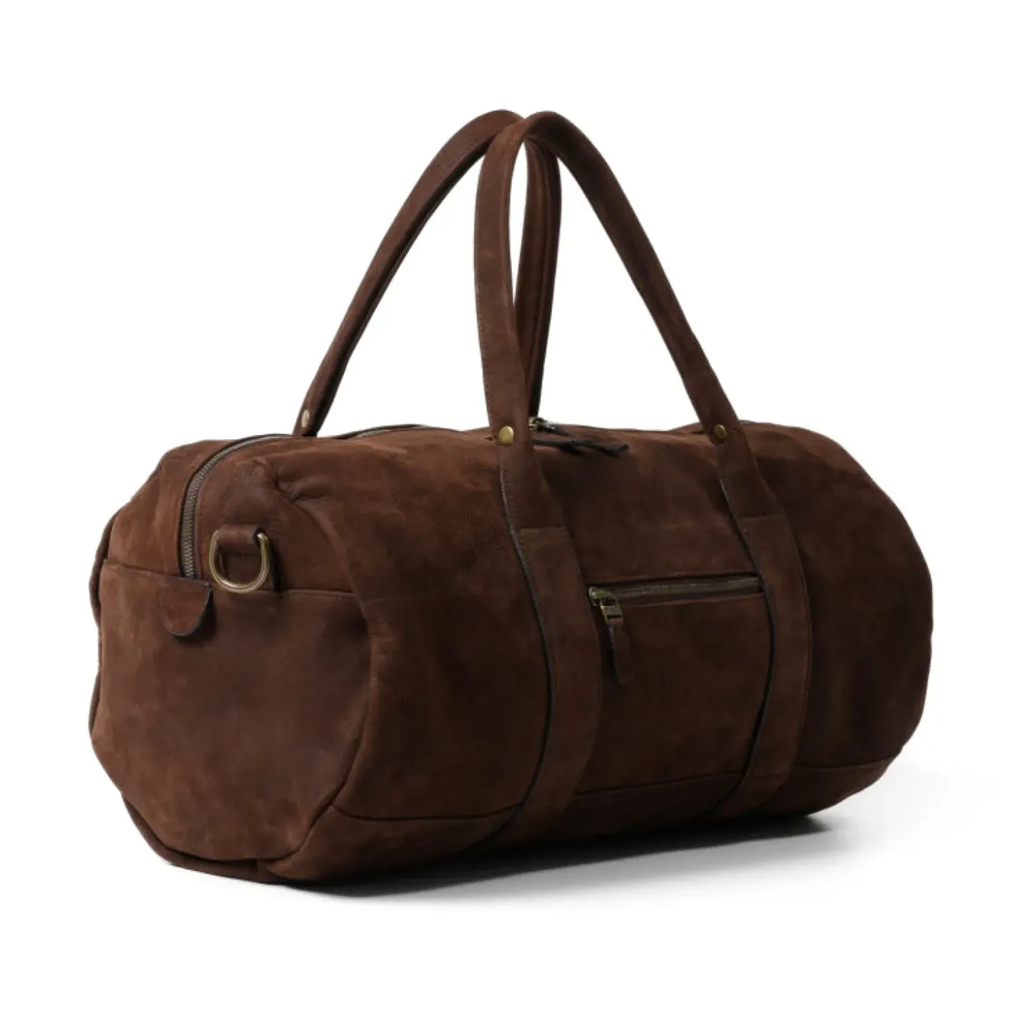 Moore & Giles RECLAIMED DUFFEL GRIFFIN CHOCOLATE