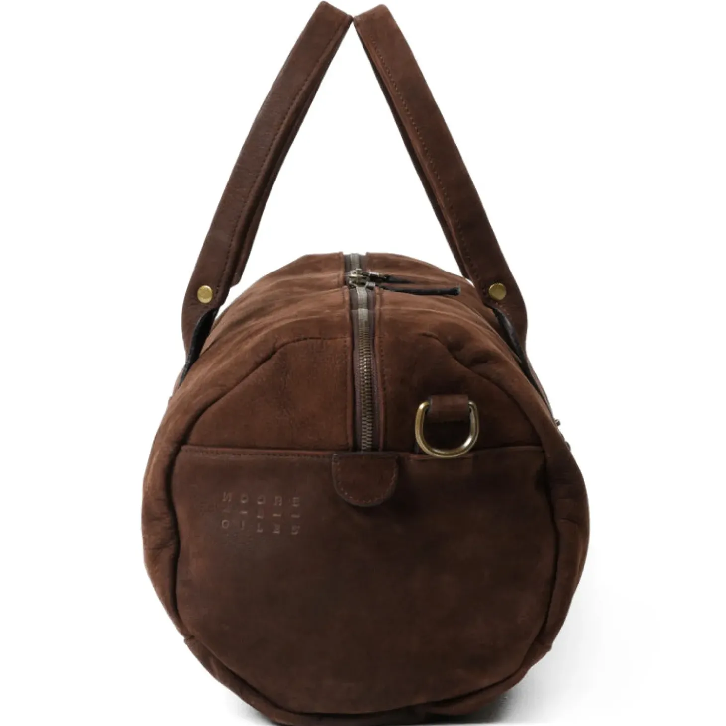 Moore & Giles RECLAIMED DUFFEL GRIFFIN CHOCOLATE