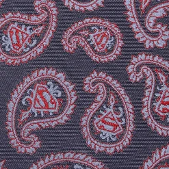 DC Comics Red and Blue Superman Paisley Tie
