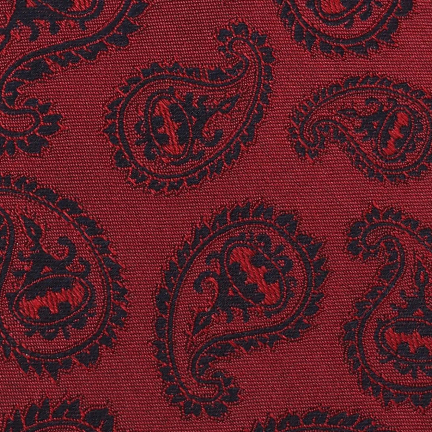 DC Comics Red Batman Paisley Tie