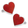 Cufflinks, Inc. Red Heart Cufflinks