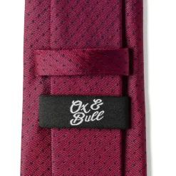Ox and Bull Trading Co. Red Pin Dot Men's Tie
