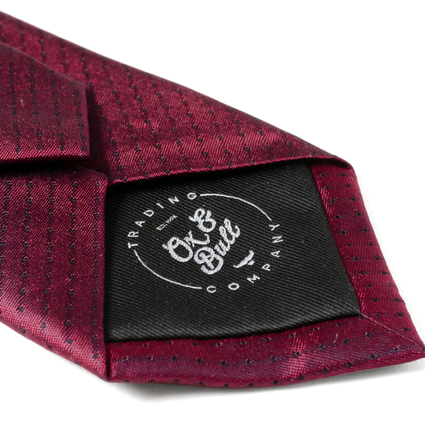 Ox and Bull Trading Co. Red Pin Dot Men's Tie