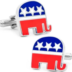 Cufflinks, Inc. Republican Elephant Cufflinks