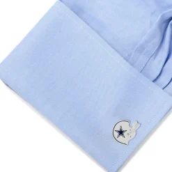 NFL Retro Dallas Cowboys Helmet Cufflinks