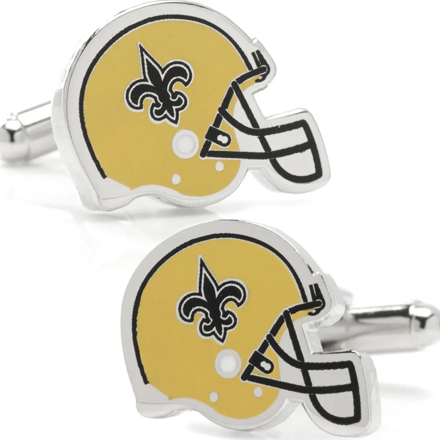 NFL Retro New Orleans Saints Helmet Cufflinks