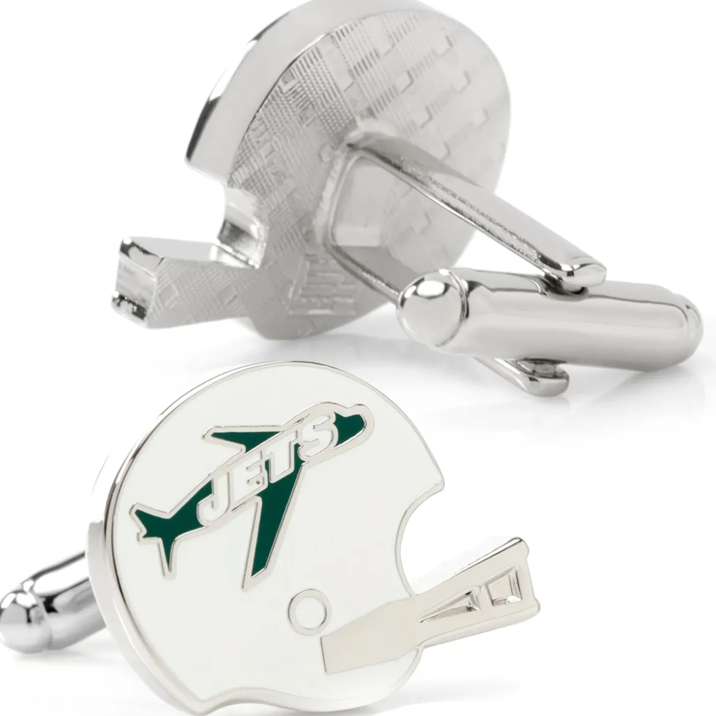 NFL Retro New York Jets Helmet Cufflinks
