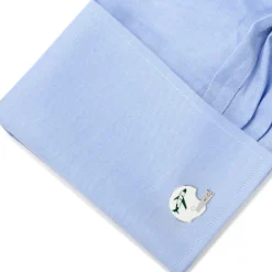 NFL Retro New York Jets Helmet Cufflinks