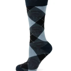 Marvel Rocket Argyle Blue Men's Socks