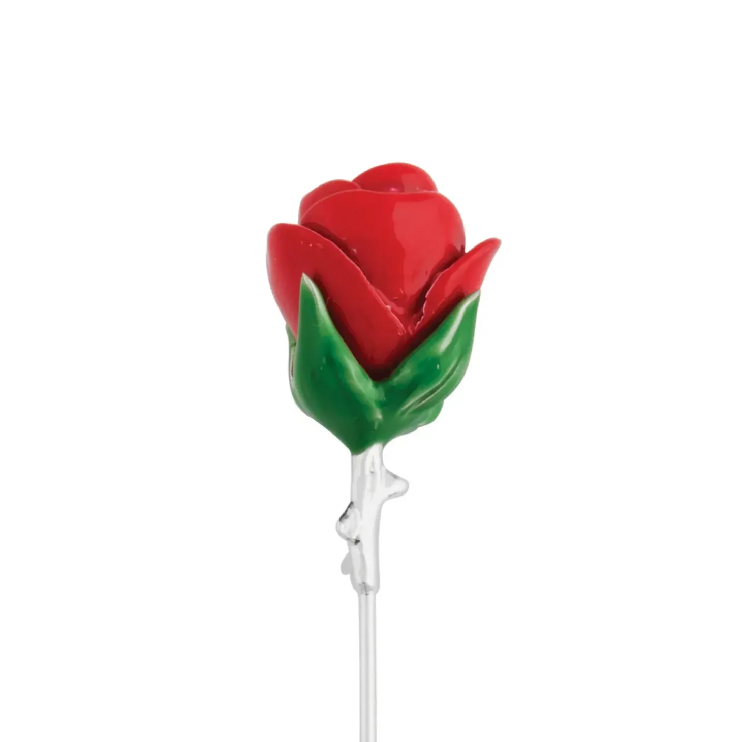 Tateossian Rose Lapel Pin In Palladium Plating