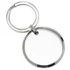 Ox and Bull Trading Co. Round Engravable Stainless Steel Key Chain