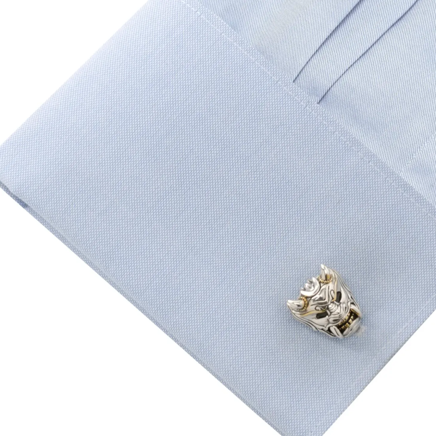 Ox and Bull Trading Co. Samurai Mask Cufflinks