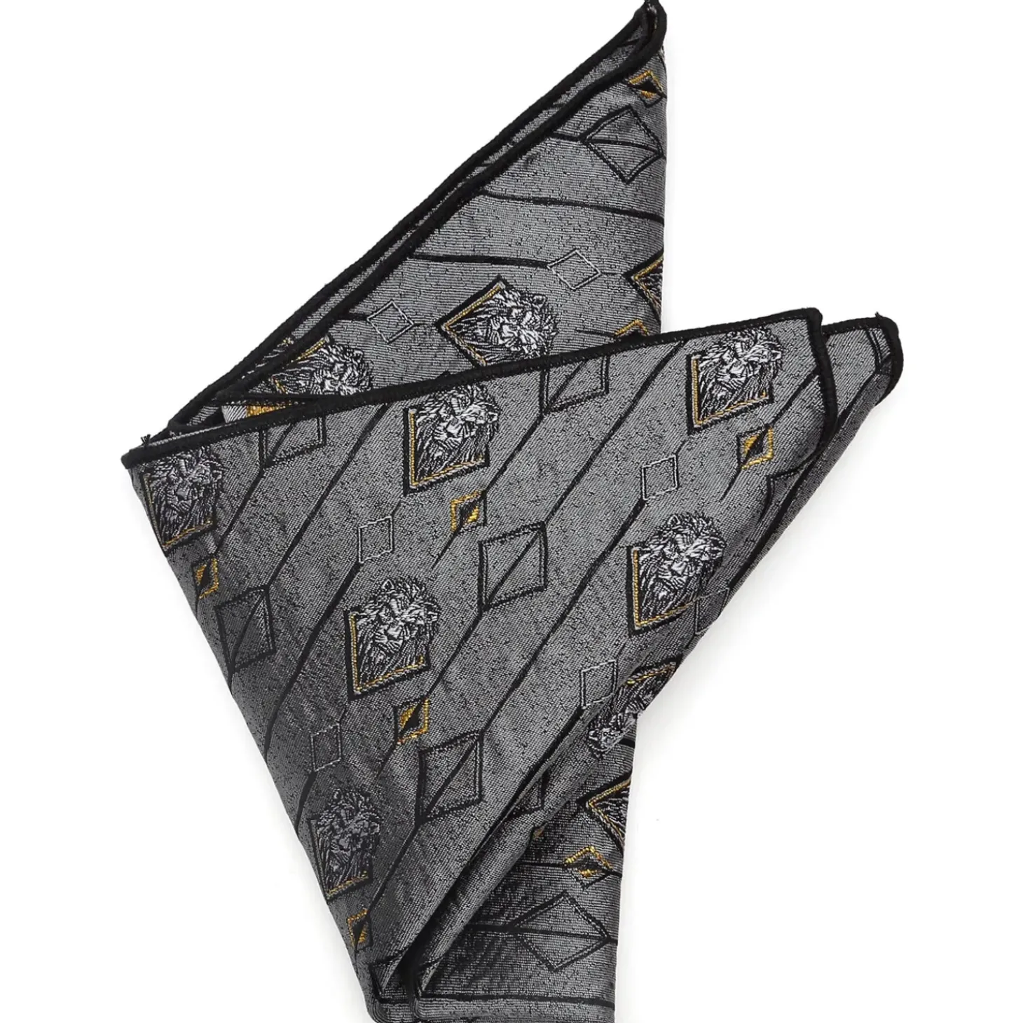 Disney Scar Gray Pocket Square