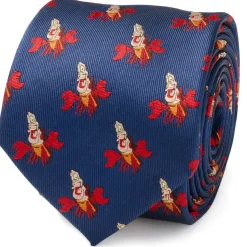 Disney Sebastian Hidden Message Blue Men's Tie