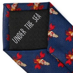Disney Sebastian Hidden Message Blue Men's Tie