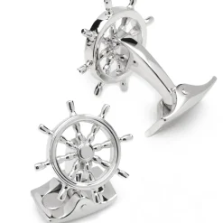 Deakin & Francis Ships Wheel Cufflinks