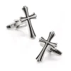 Cufflinks, Inc. Silver Cross Cufflinks