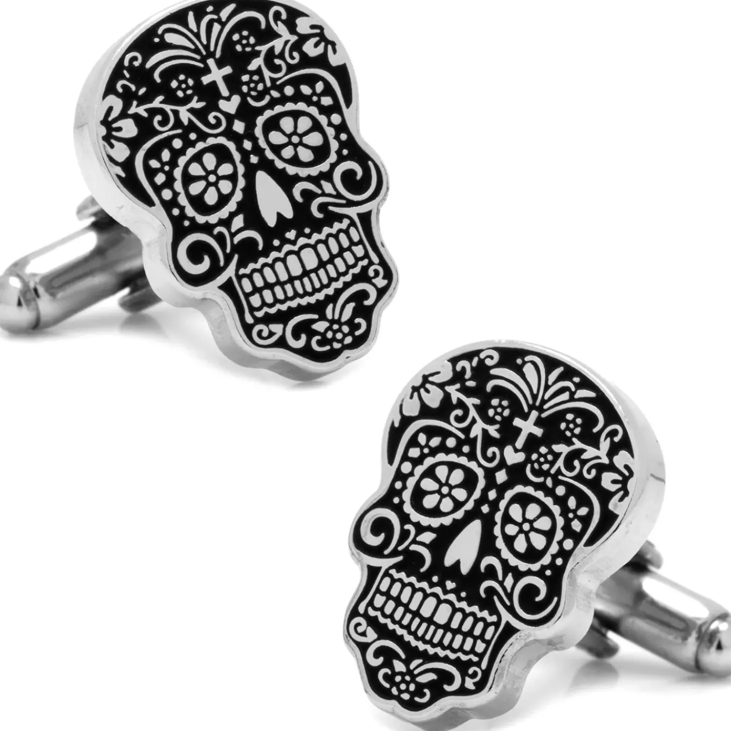 Cufflinks, Inc. Silver Day of the Dead Cufflinks