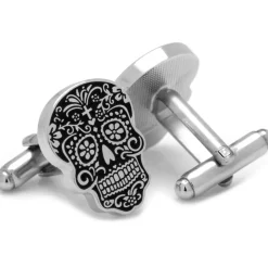 Cufflinks, Inc. Silver Day of the Dead Cufflinks