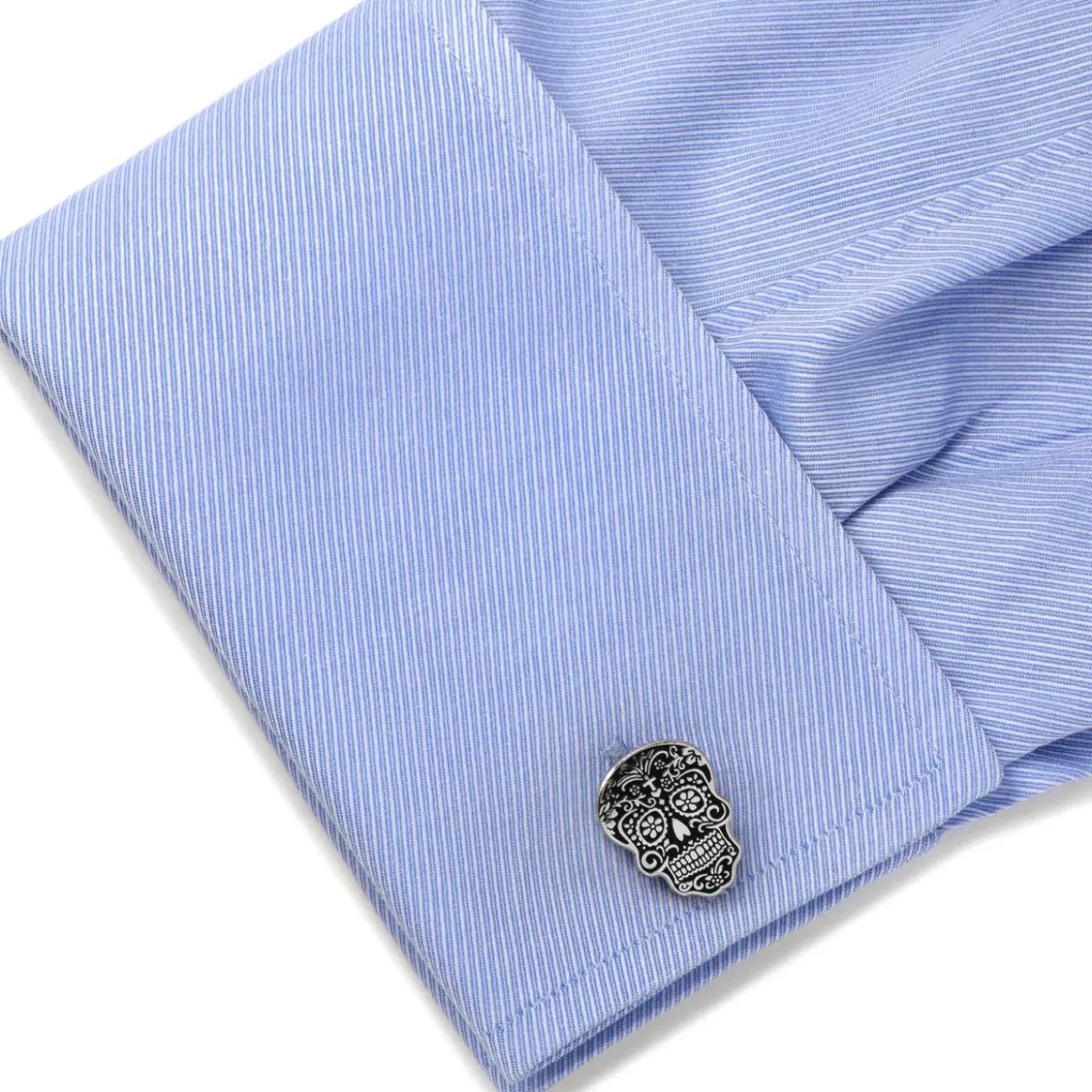 Cufflinks, Inc. Silver Day of the Dead Cufflinks