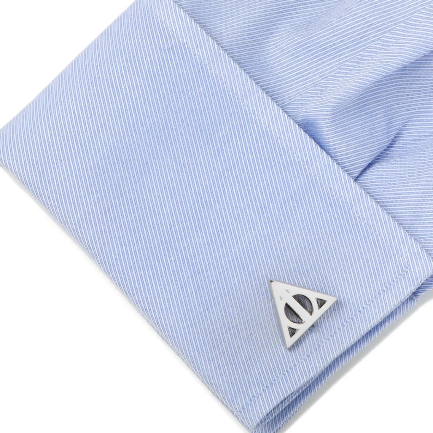 Harry Potter Silver Deathly Hallows Cufflinks