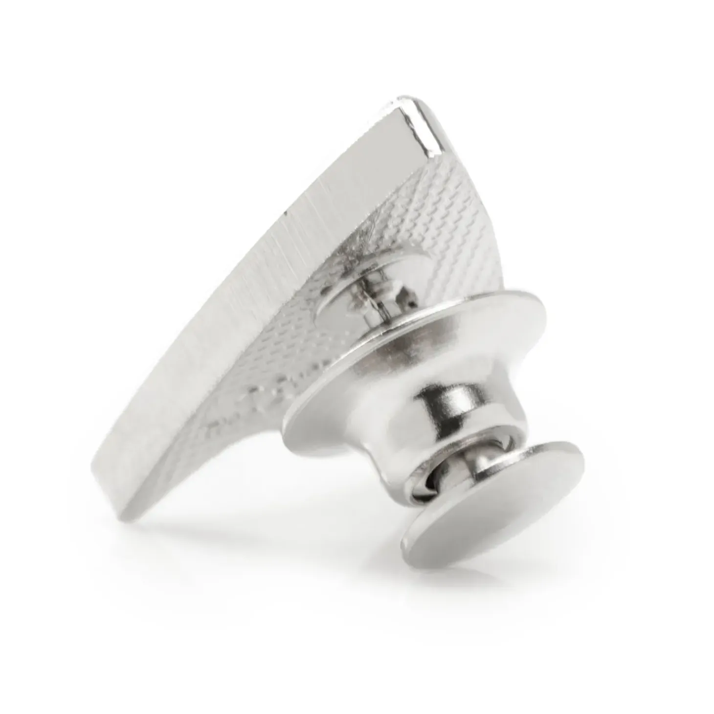 Star Trek Silver Delta Shield Lapel Pin