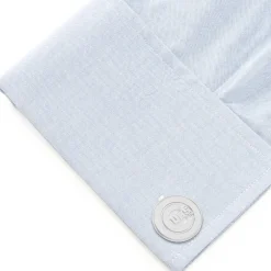 MLB Silver Edition Cubs Cufflinks