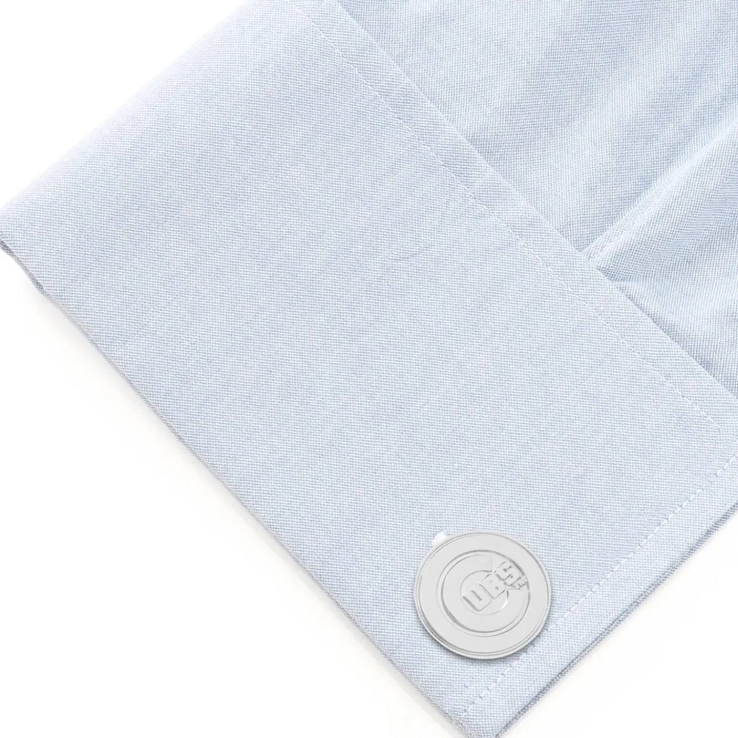 MLB Silver Edition Cubs Cufflinks