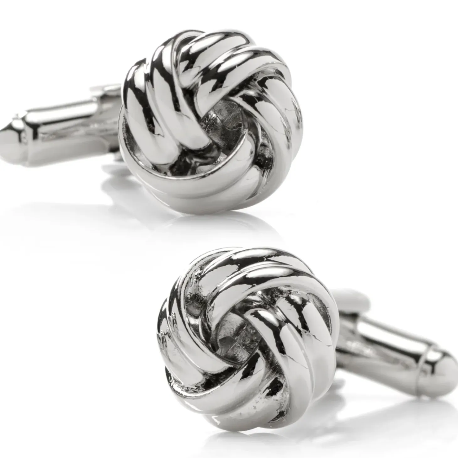 Ox and Bull Trading Co. Silver Knot Stud Set