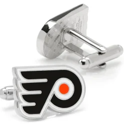NHL Silver Philadelphia Flyers Cufflinks