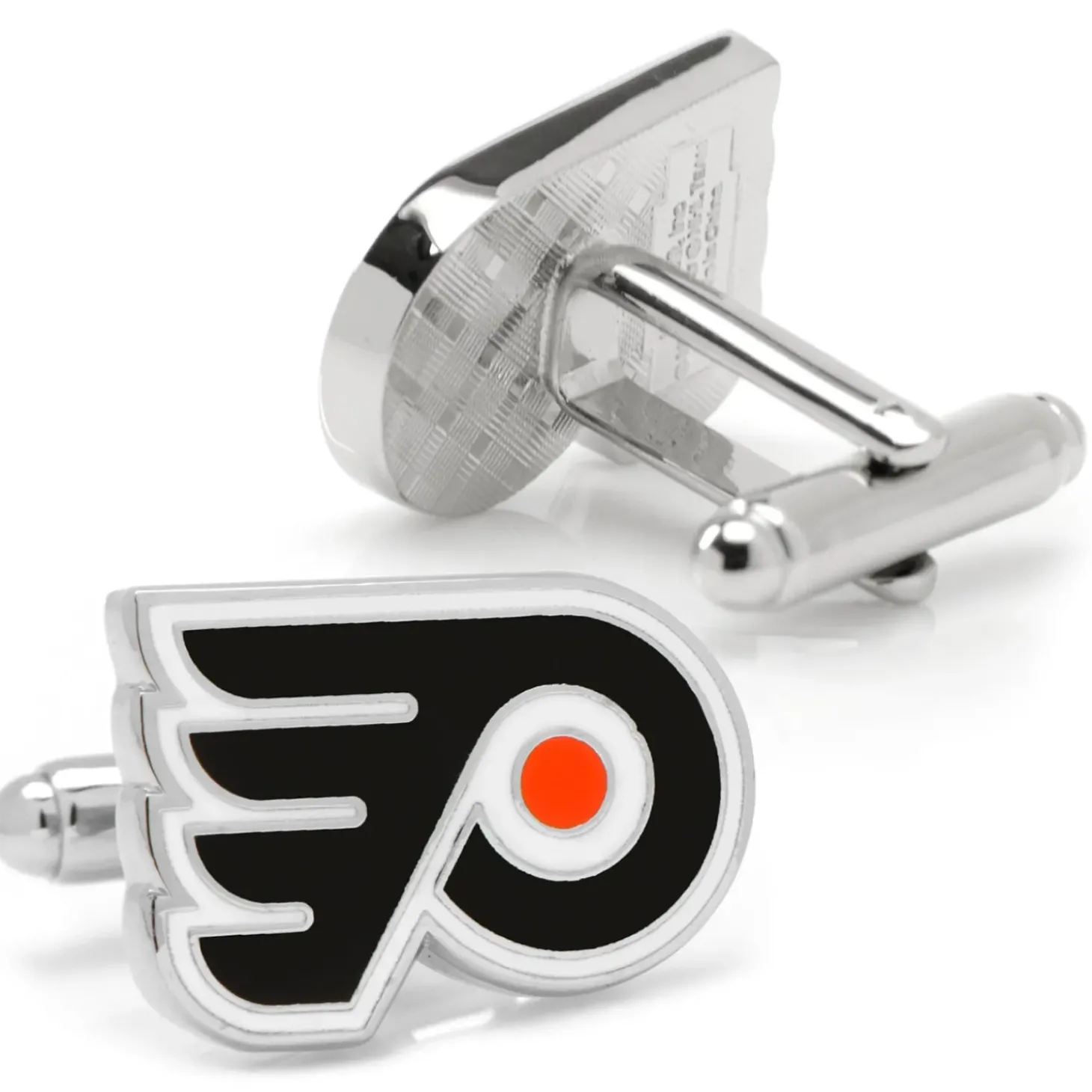 NHL Silver Philadelphia Flyers Cufflinks