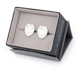 Cufflinks, Inc. Silver Police Badge Cufflinks
