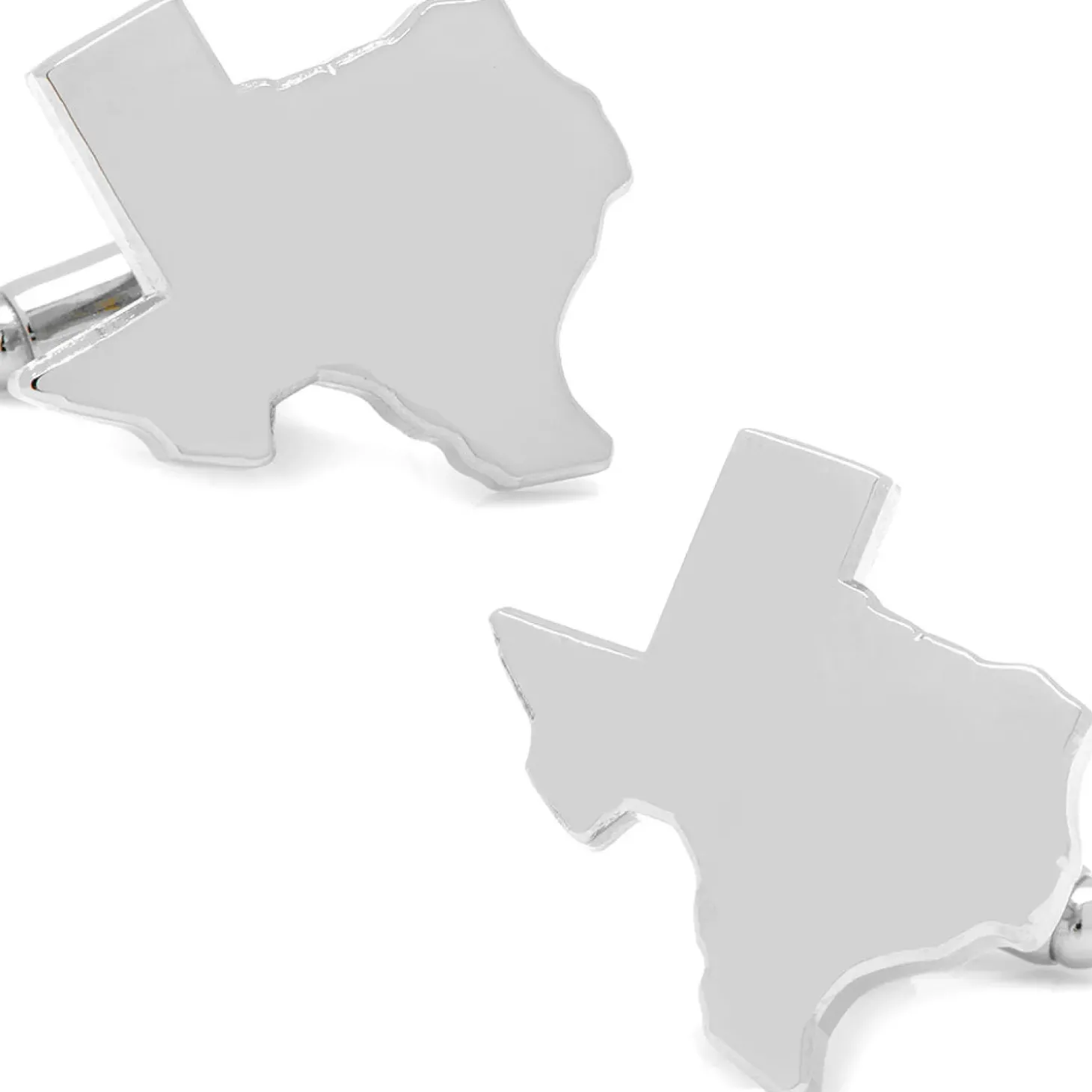 Cufflinks, Inc. Silver Texas Cufflinks