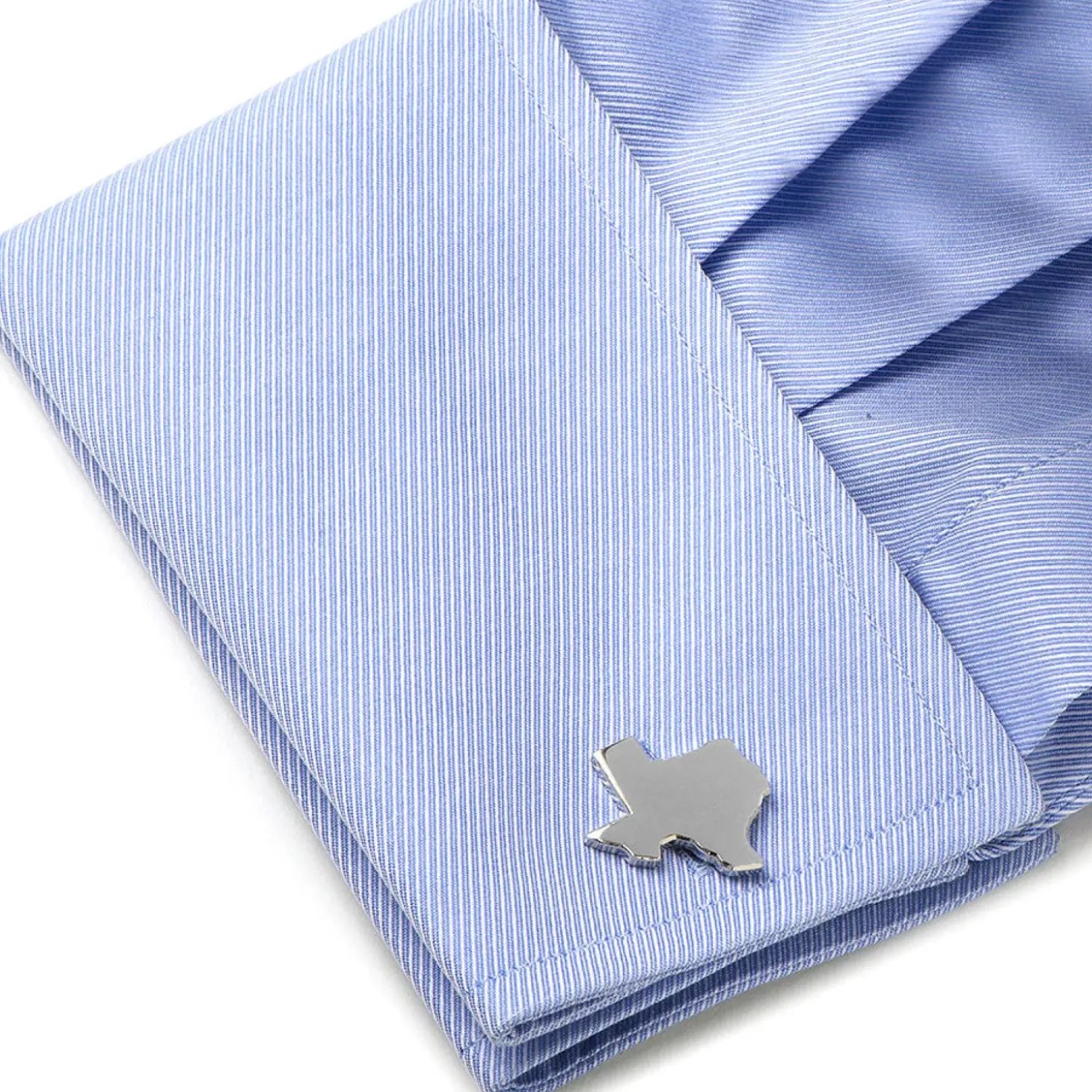 Cufflinks, Inc. Silver Texas Cufflinks