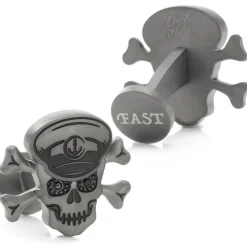 Ox and Bull Trading Co. Skull Hold Fast Cufflinks