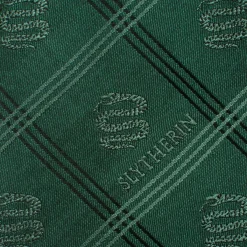 Harry Potter Slytherin Plaid Tie