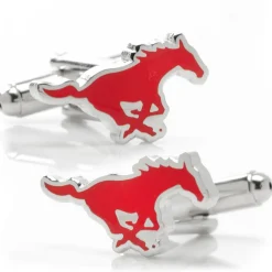 NCAA SMU Mustangs Cufflinks