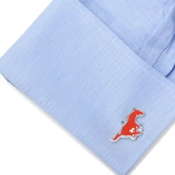 NCAA SMU Mustangs Cufflinks