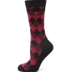 Marvel Spider-Man Argyle Red Men's Socks