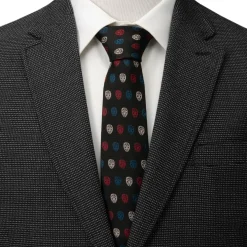 Marvel Spider-Man Black Multi Men's Tie