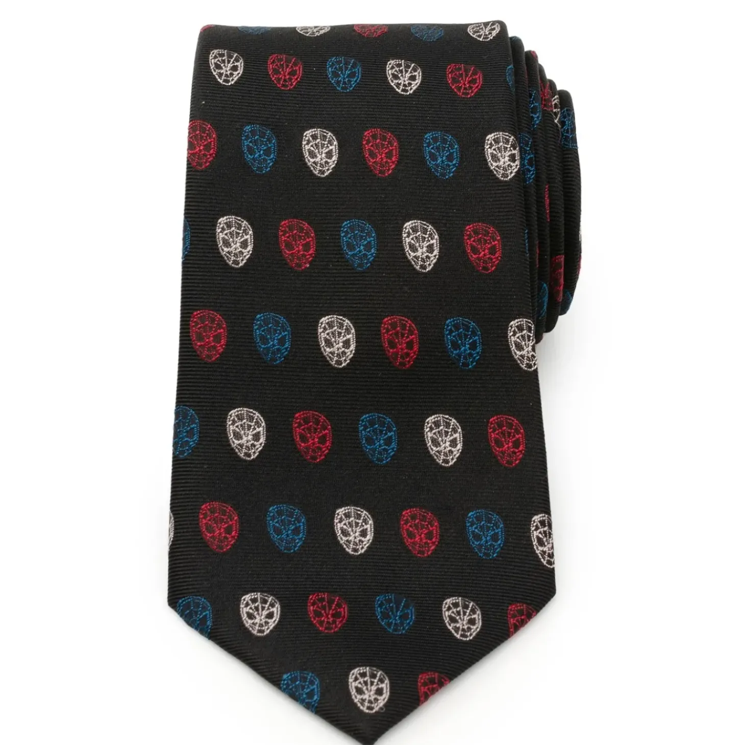 Marvel Spider-Man Black Multi Men's Tie
