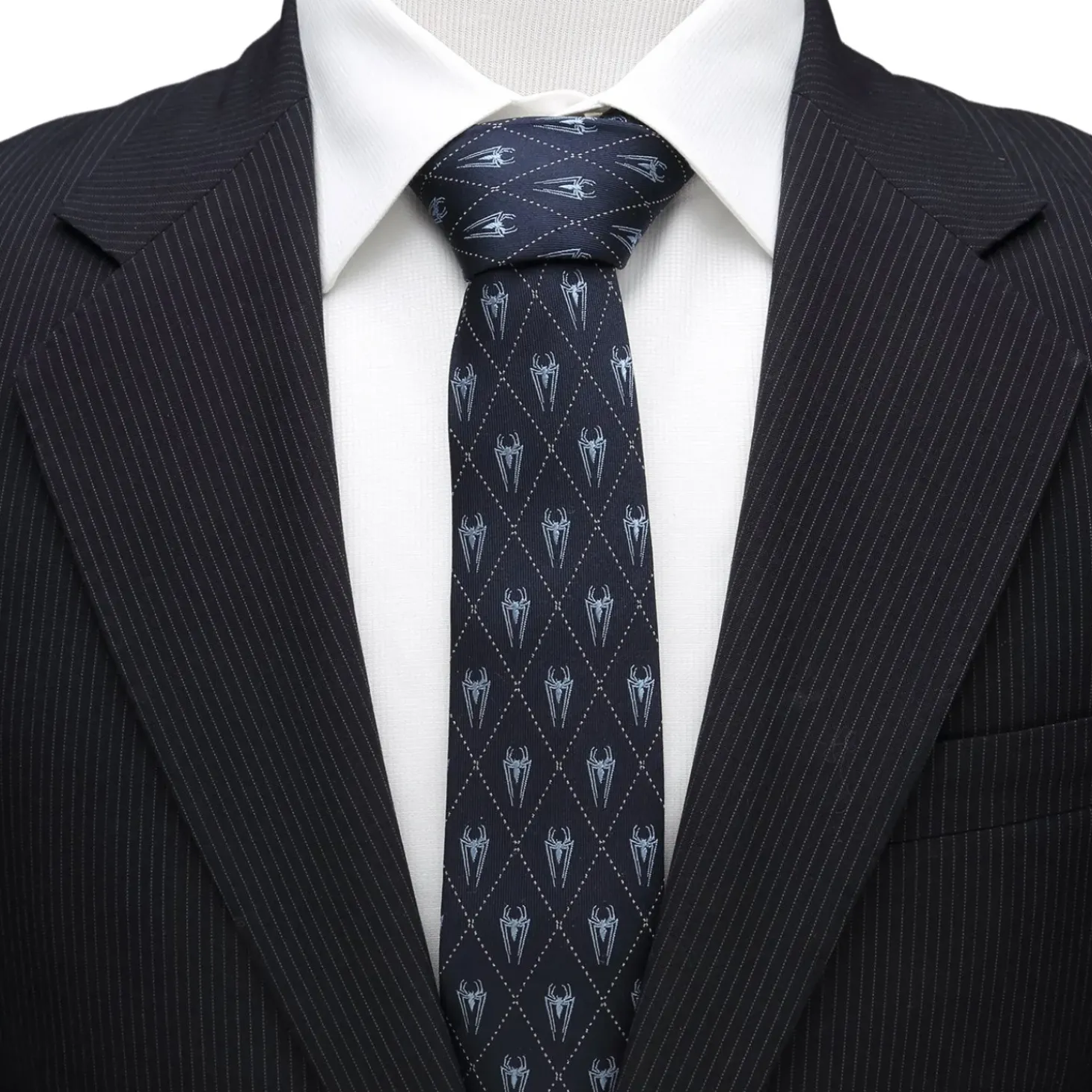 Marvel Spider-Man Diamond Navy Men's Tie