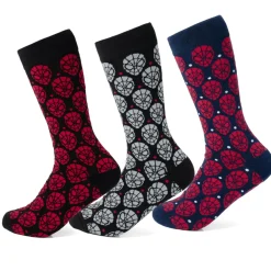 Marvel Spider-Man Dot 3 Pack Socks