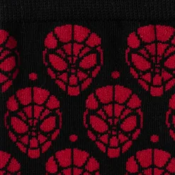 Marvel Spider-Man Dot Red and Black Sock