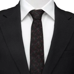 Marvel Spider-Man Eyes Diamond Men's Tie