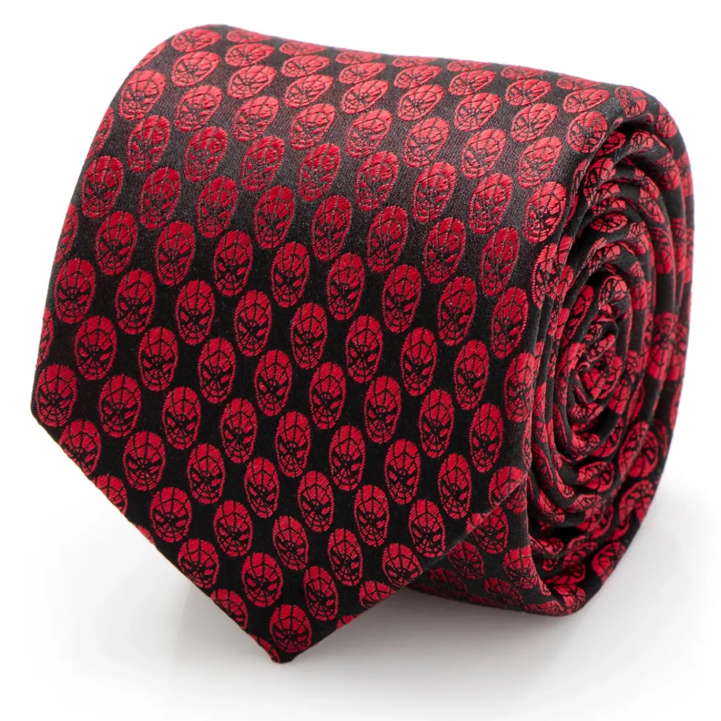 Marvel Spider-Man Mask Red Men's Tie