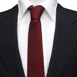 Marvel Spider-Man Mask Red Men's Tie