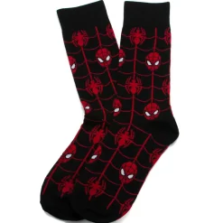 Marvel Spider-Man Web Black Socks